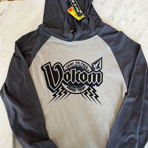 Volcom Long Sleeve Hooded T-Shirt